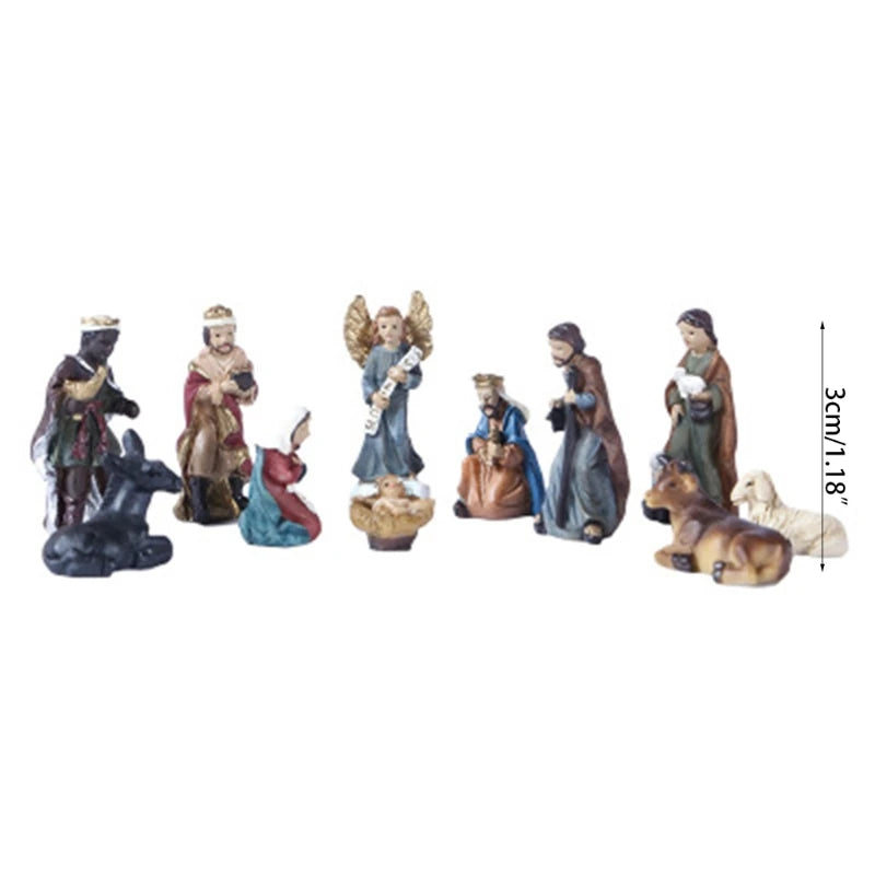 Crèche de Noël Miniature