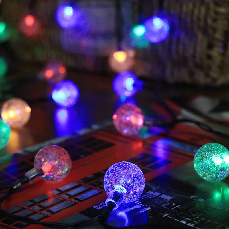 Guirlande Lumineuse LED Boules Multicolore
