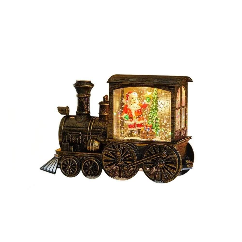 Boule à Neige de Noël Train