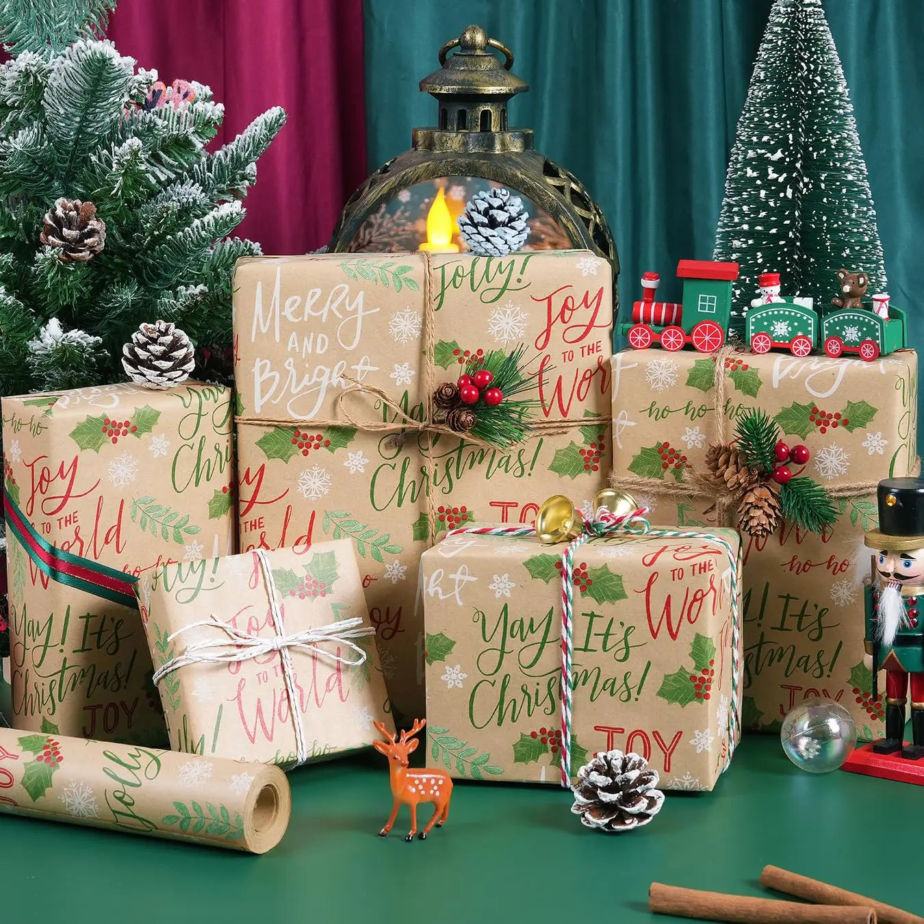 Papier Cadeau "It's Christmas!"