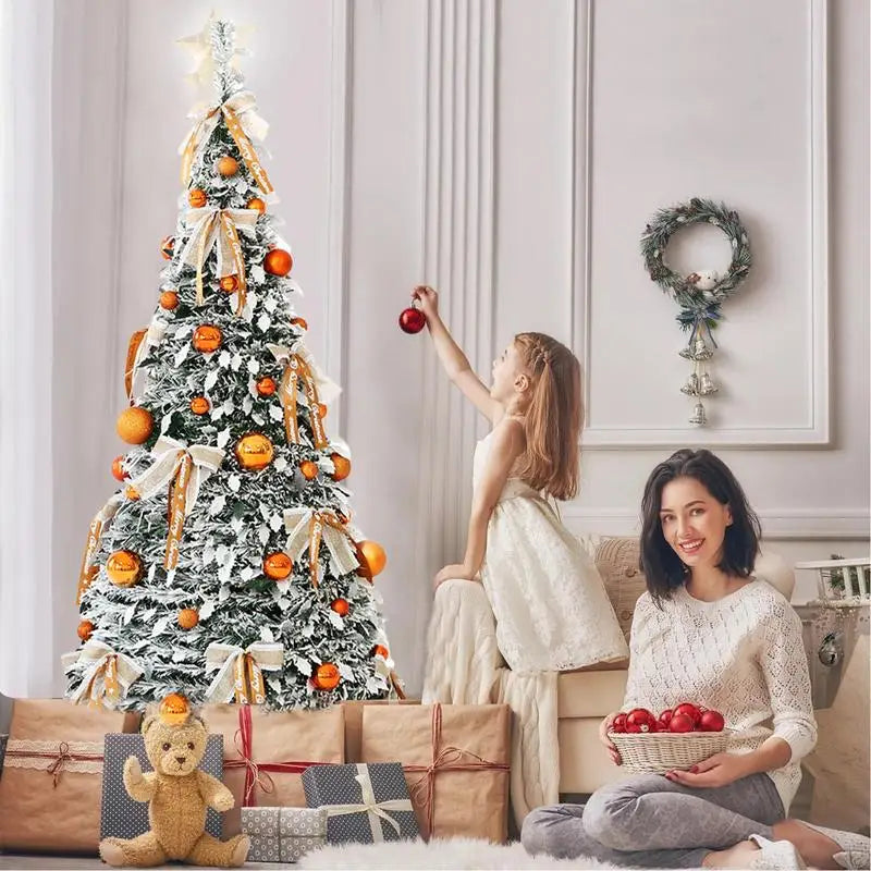 Sapin de Noël décoré 1m50 x 70cm