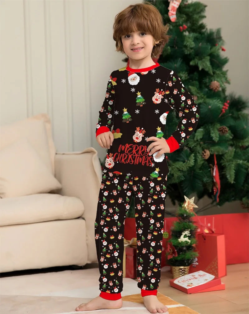 Pyjama de Noël Famille et Chien
