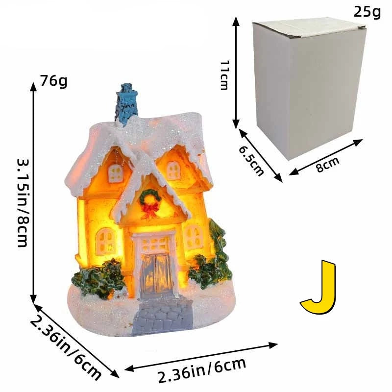 Maisons Miniature Illuminée