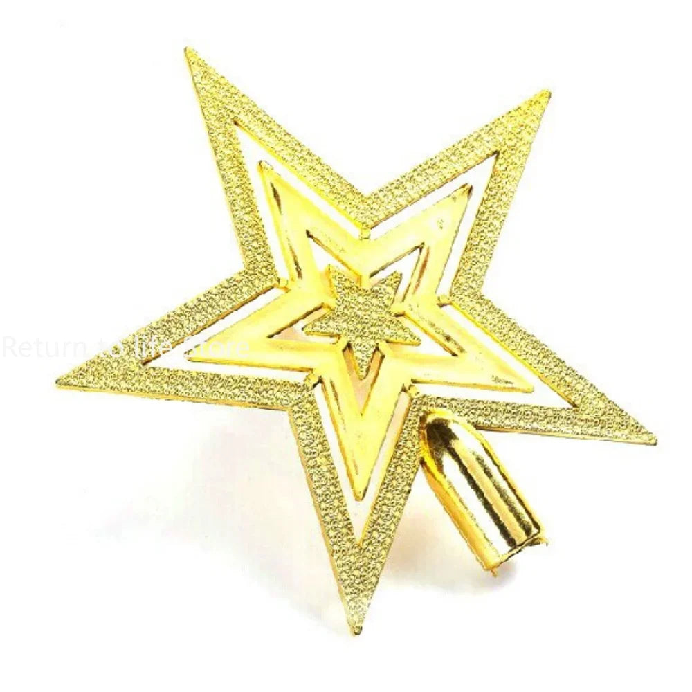Cimier Triple Etoile de Noël