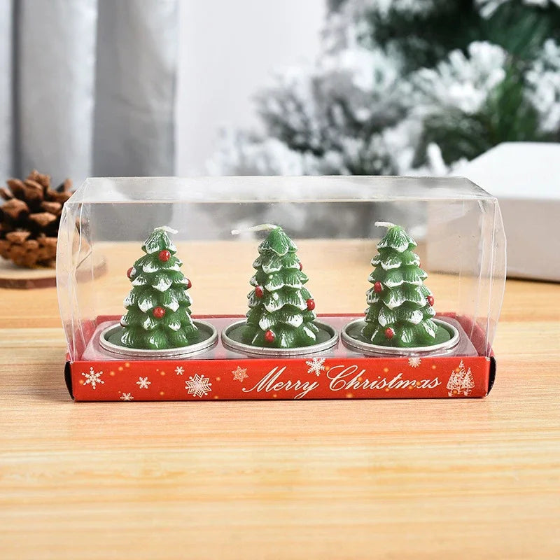 Bougies de Noël Sapin