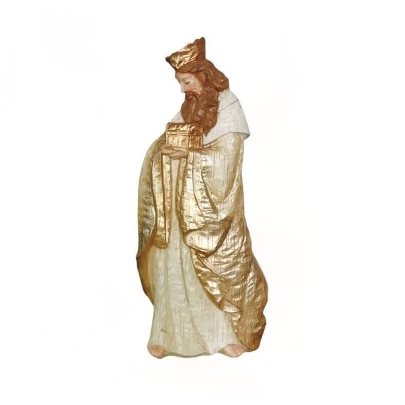 Santon de Noël 20cm Doré