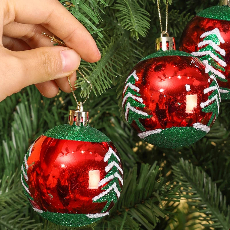 Boule de noël à paillette