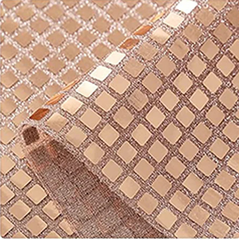 Chemin de table brillant effet mirroir