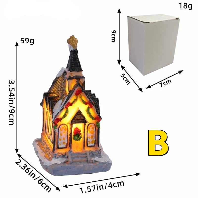 Maisons Miniature Illuminée