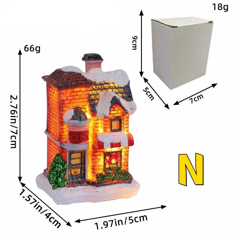 Maisons Miniature Illuminée