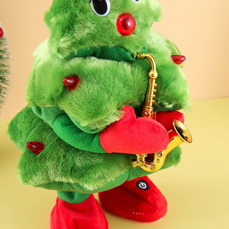 Peluche Automate de Noël Dansant Sapin de Noël