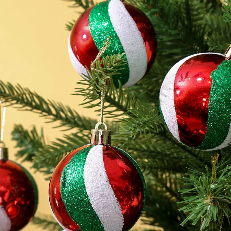 Boule de noël à paillette