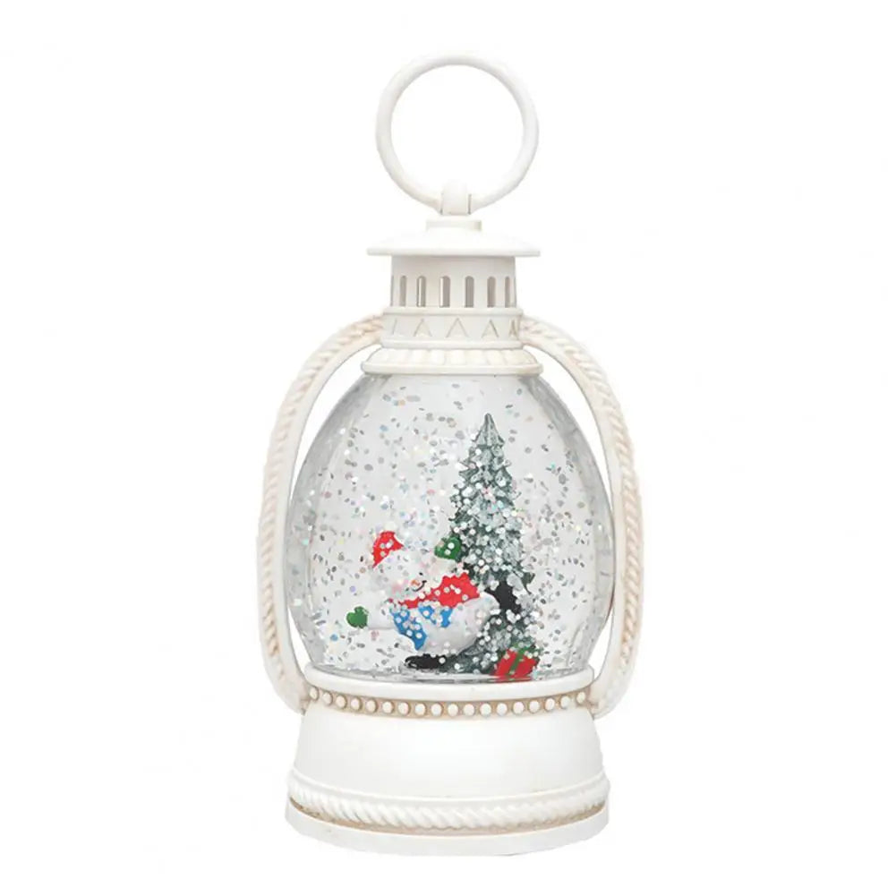 Lanternes Lumineuses Boule à Neige de Noël