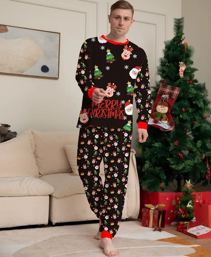 Pyjama de Noël Famille et Chien