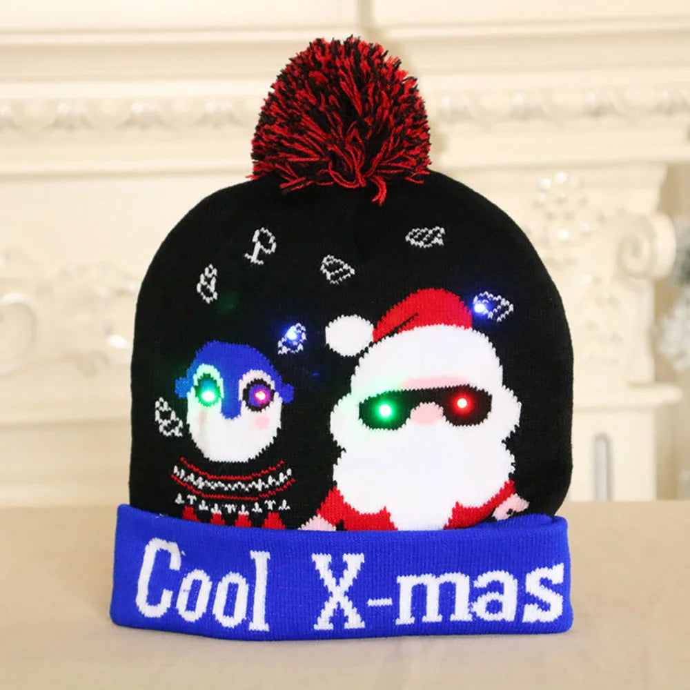 Bonnet de Noël Lumineux "Cool X-mas"