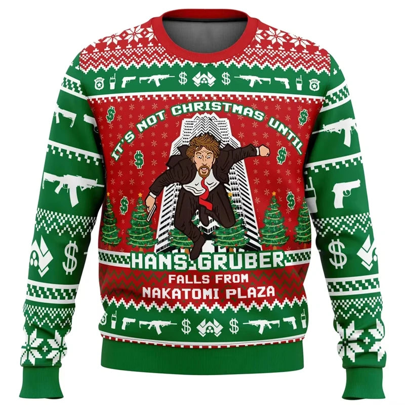 Pull de Noël Hans Gruber de Die Hard