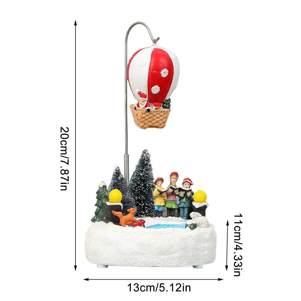 Mini scène de Noël Sapin et Escalier