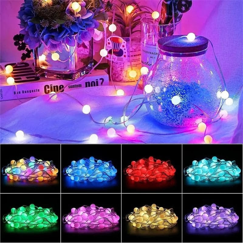 Guirlande Lumineuse LED à Boules Connectée