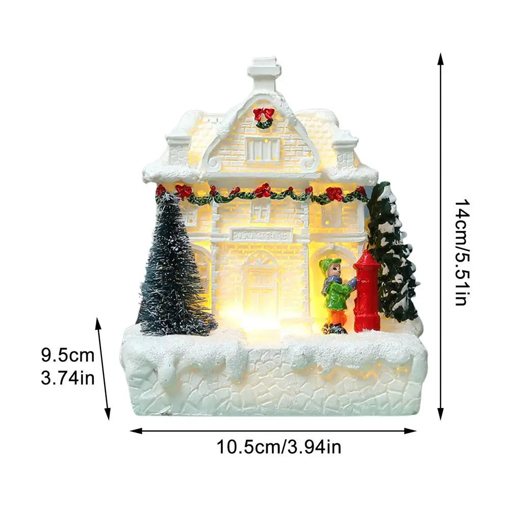 Mini scène de Noël Sapin et Escalier