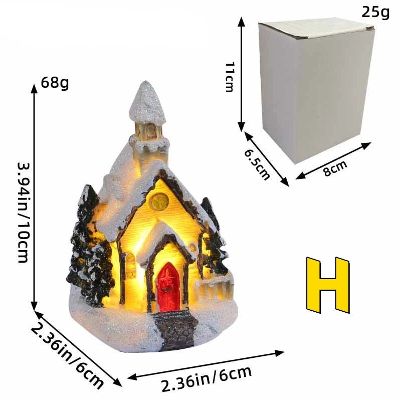 Maisons Miniature Illuminée