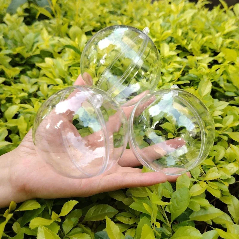 Boule en Plastique Transparente