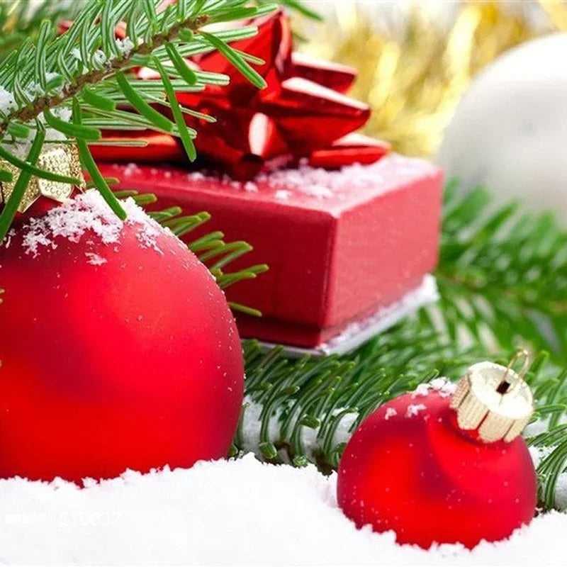 Boules de Noël Brillantes, Multiples Couleurs