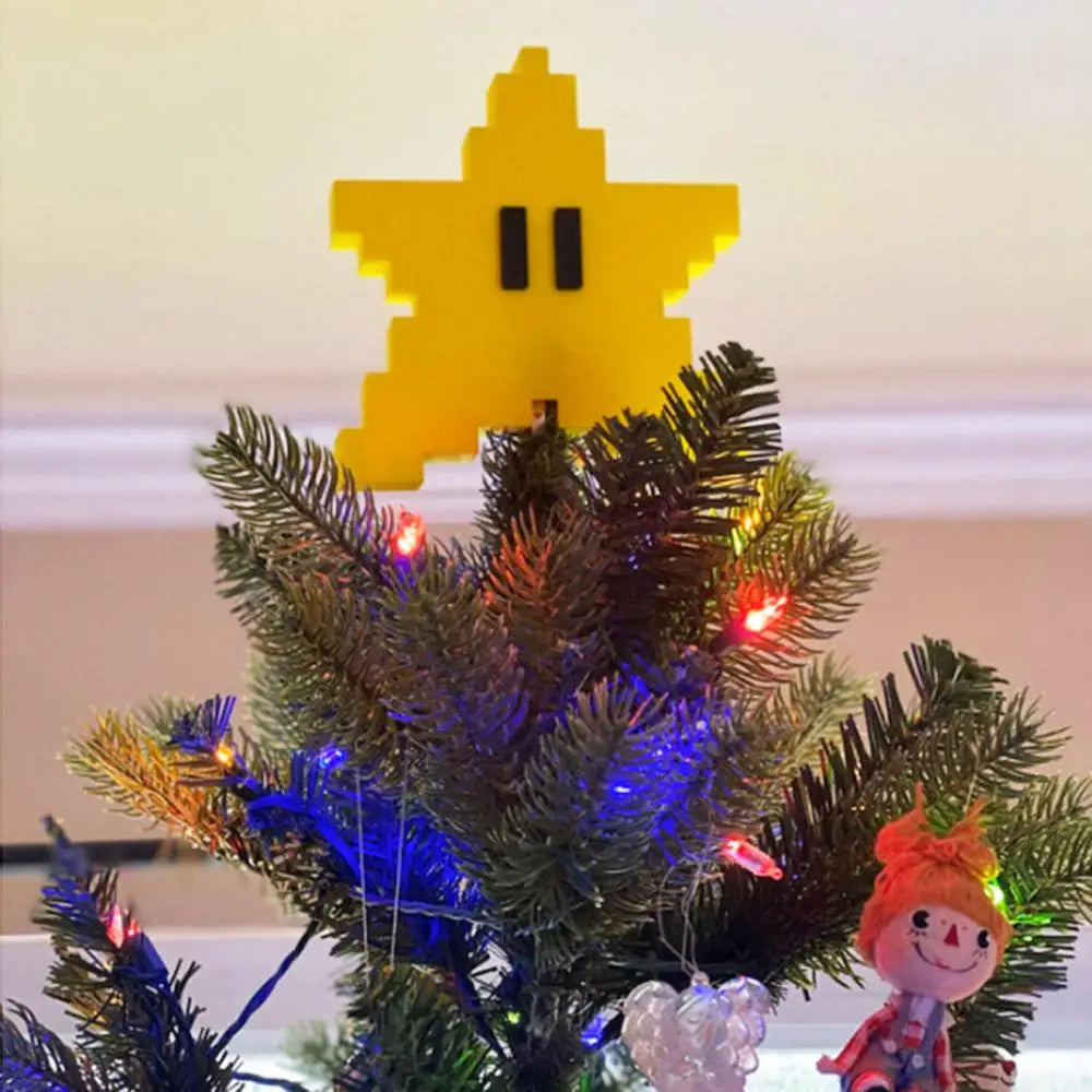 Cimier Etoile de Noël Mario