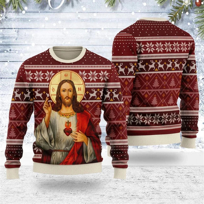 Pull de Noël Jesus