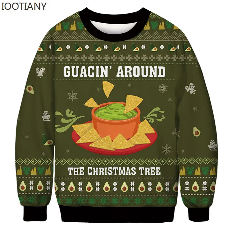 Pull de Noël Guacamole