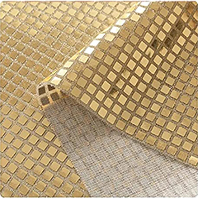 Chemin de table brillant effet mirroir