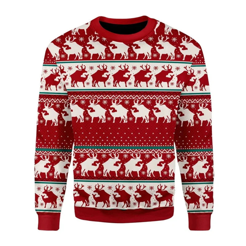 Pull de Noël Accouplement Rennes